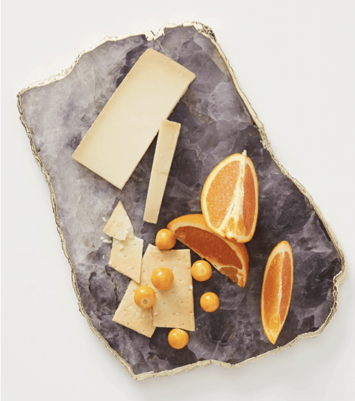 Adorable unique gift ideas for best friends - Agate Cheese Board