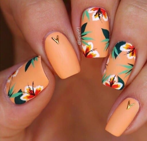 19 Mesmerizing Beach Nail Ideas To Create Your Own Tropical Paradise |  Polish and Pearls | Beach nail designs, Beach nails, Acrylic summer nails  beach