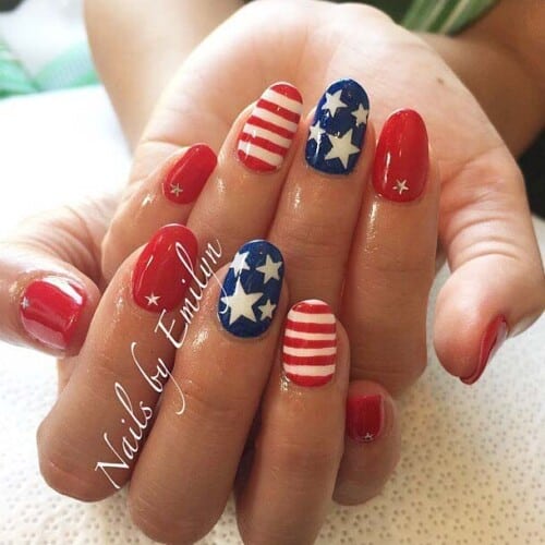 55+ Chic 4th Of July Nails Designs For A Festive Manicure