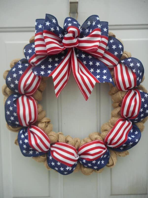 25+ Beautiful 4th Of July Wreaths For The Front Door