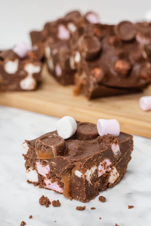 rocky road fudge