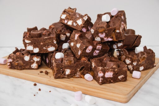 rocky road fudge ingredients