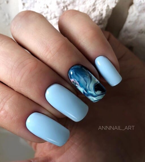 The best beach nails, tropical nails, mermaid nails, and ocean nails to copy