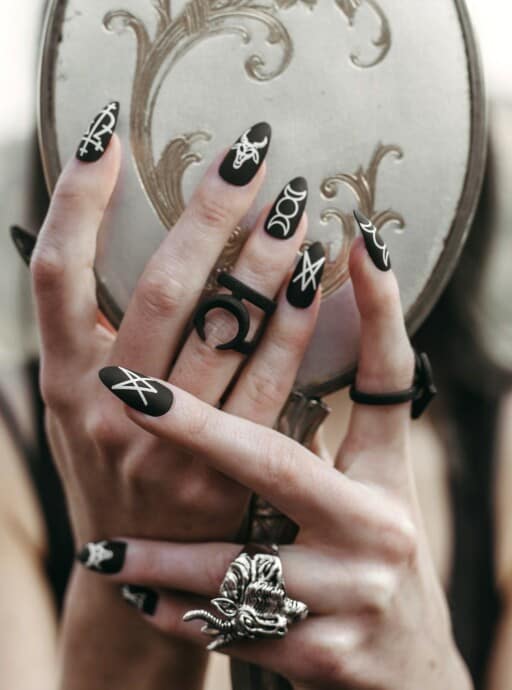 Get Jennifer Coolidge's Gothic Nails | Nailpro