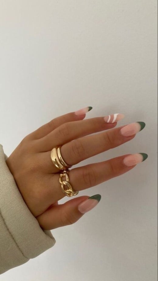 40+ Interesting French Tip Nails For A Super Trendy Manicure