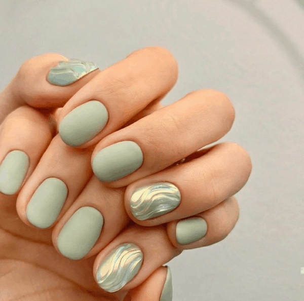 38+ Green Nail Designs And Ideas