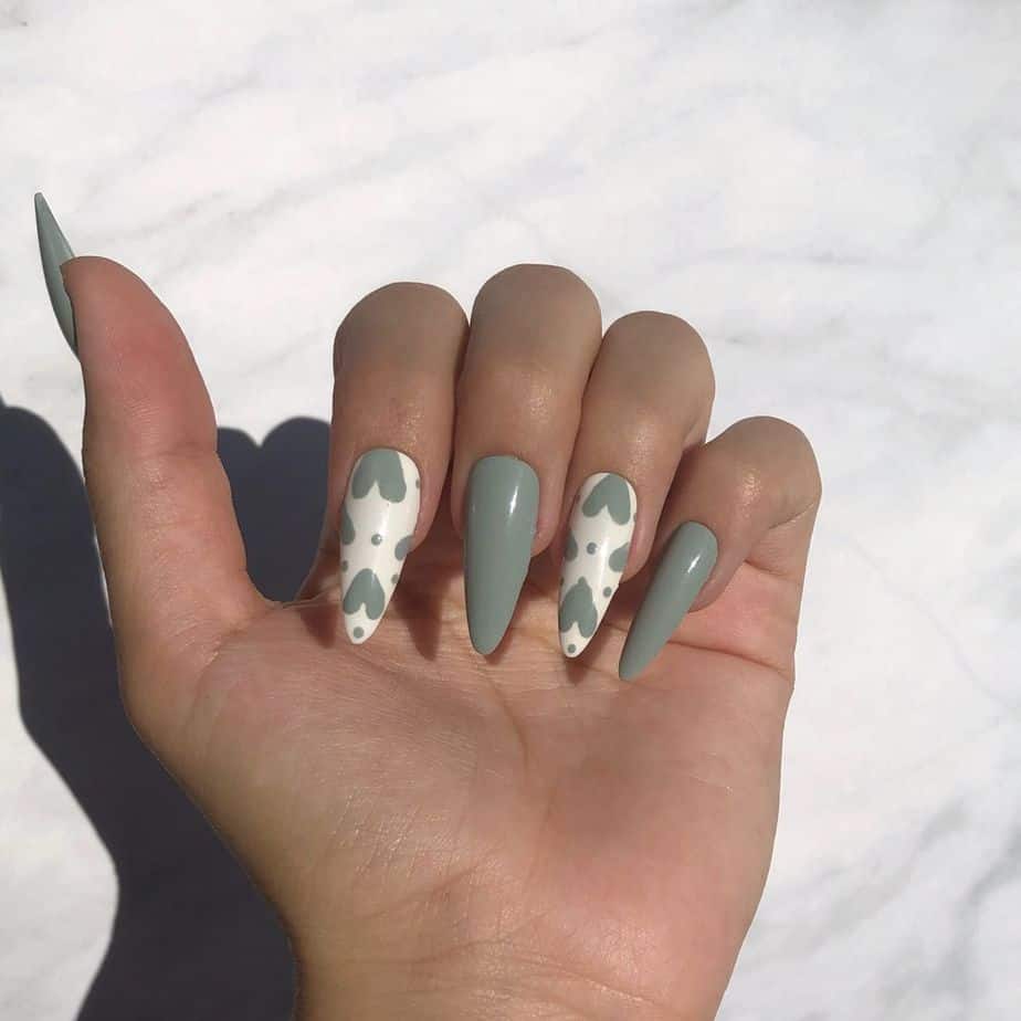 38+ Green Nail Designs And Ideas