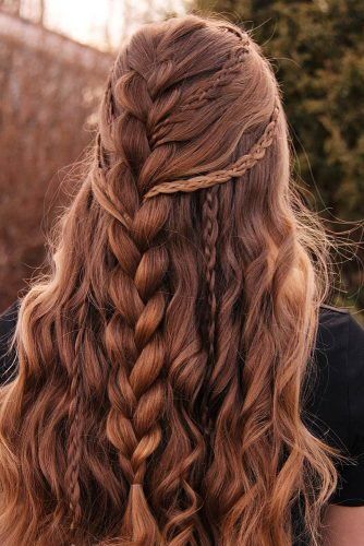 45 Perfect Half Up Half Down Wedding Hairstyles