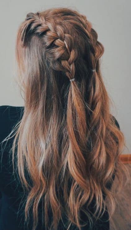 10 Easy and Cute Half Up Half Down Braided Hairstyles