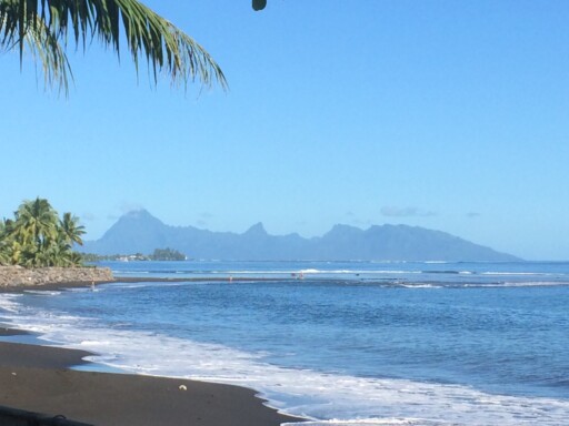 black sand beaches