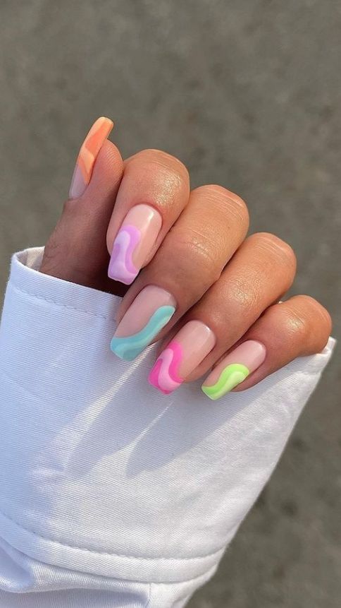 50+ Rainbow Nails You Need To Try Right Now