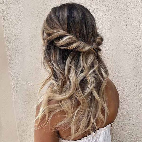 30 Best Half Up Half Down Prom Hairstyles for 2021