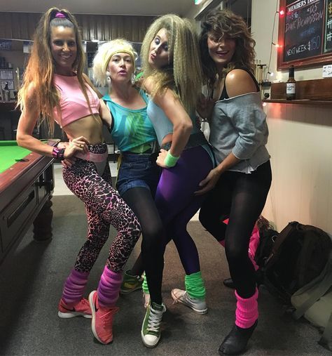 80s Workout Group Costume  80s workout costume, 80s party outfits