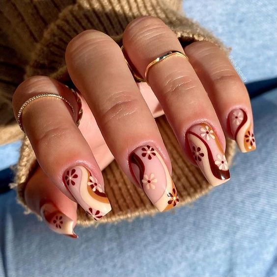 The best fall nails, fall nail designs, and fall nail colors this year