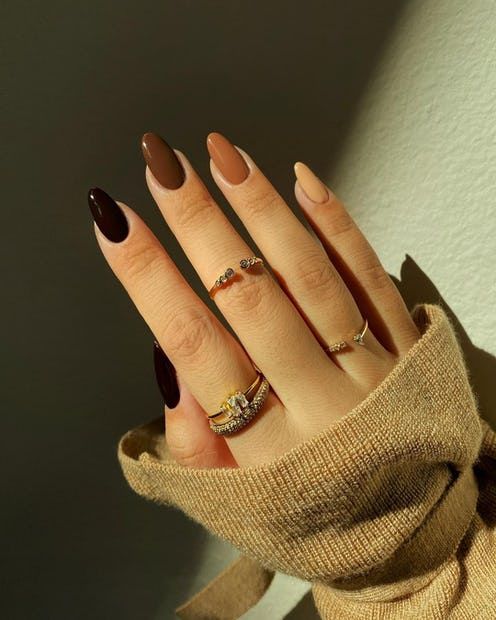 The best fall nails, fall nail designs, and fall nail colors this year