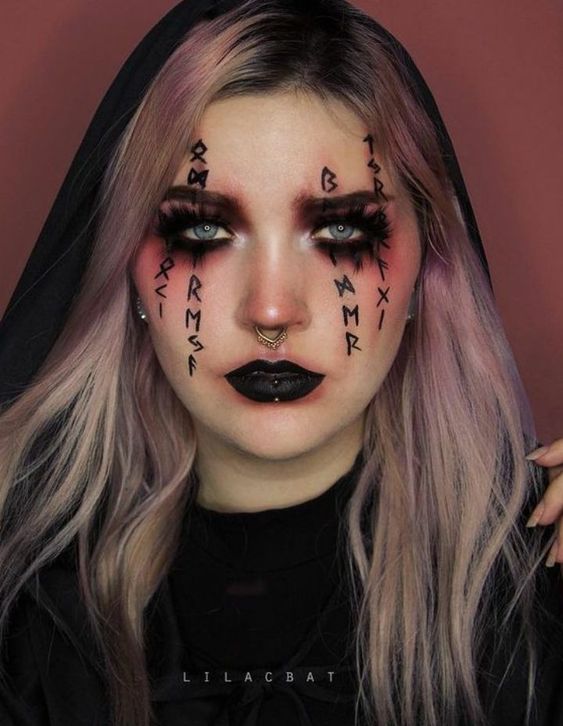 Tæt rynker eksegese 30+ Insane Yet Pretty Halloween Makeup Ideas | Easy Halloween Makeup