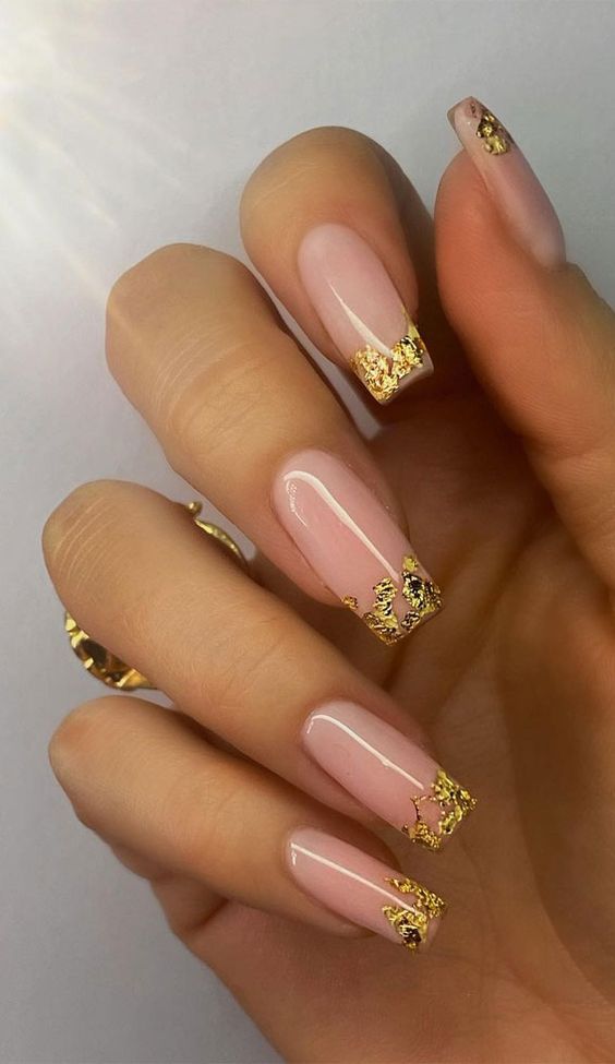 50+ Gold Nails To Get At Your Next Manicure