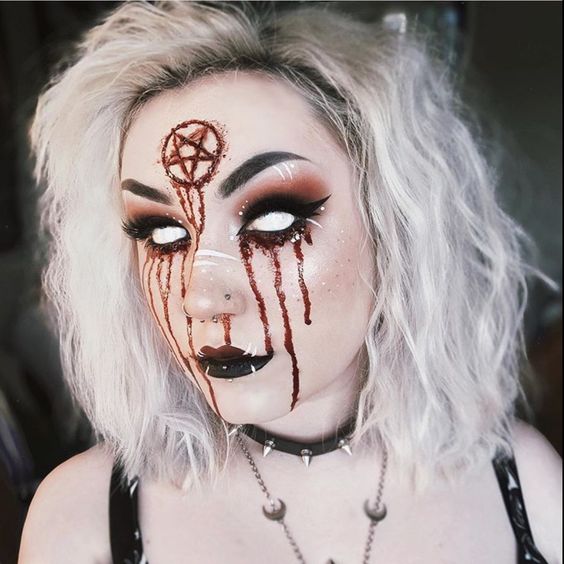 30+ Insane Pretty Halloween Makeup Ideas Easy