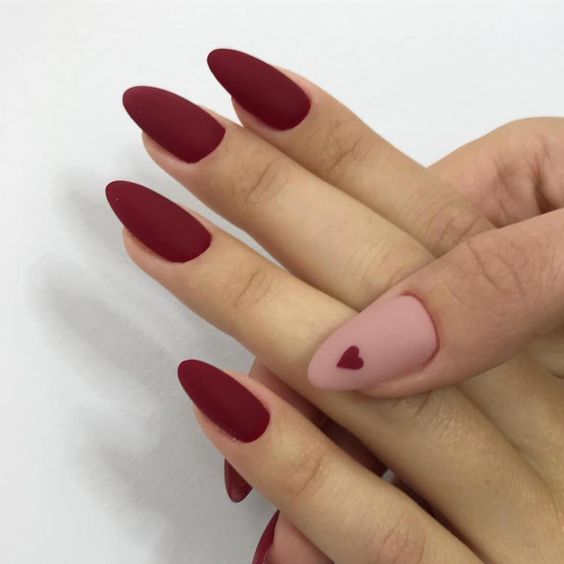 50+ Stylish Burgundy Nails That Will Be Ultra-Popular In 2023