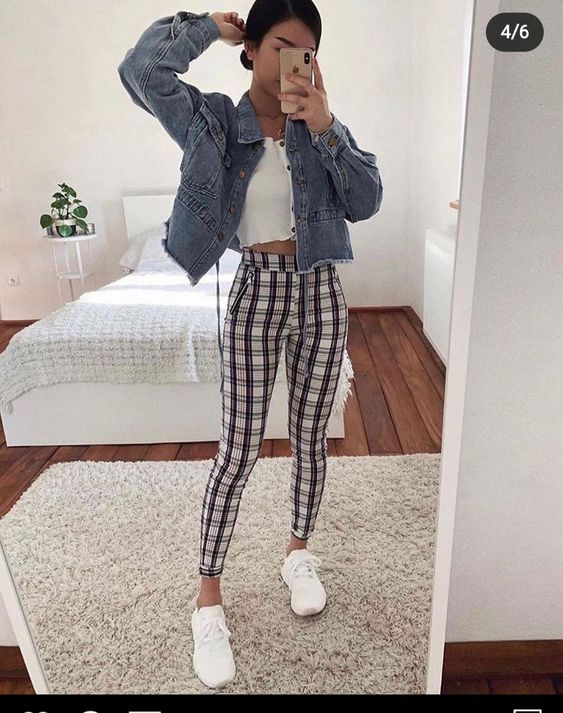 plaid pants outfit, plaid pants outfits