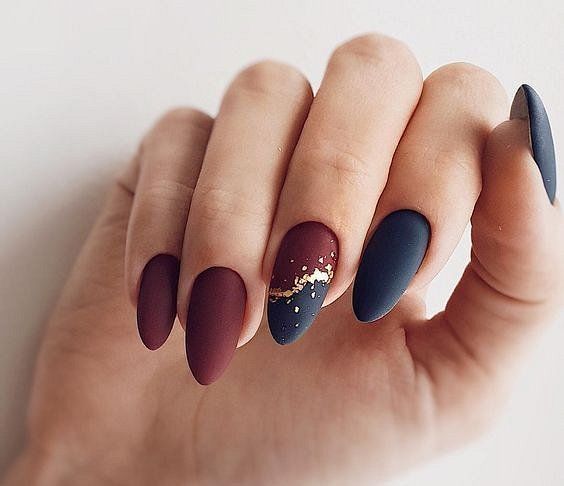 burgundy nails and burgundy nails designs