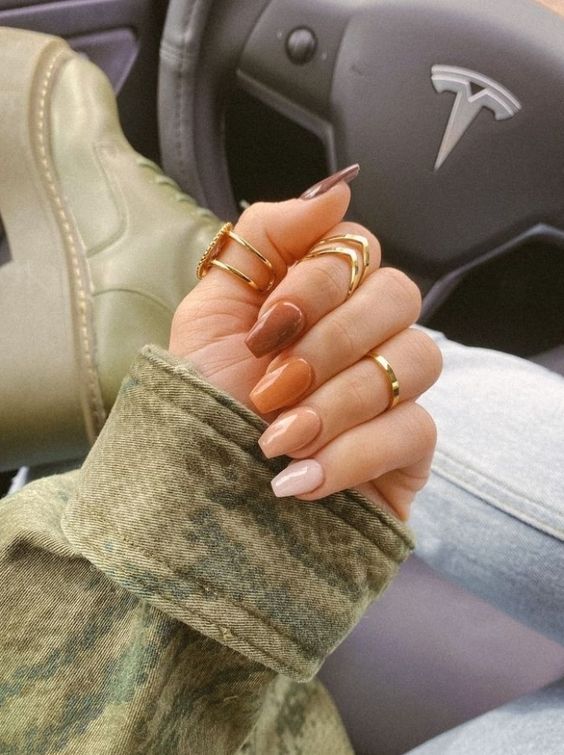 The best fall nails, fall nail designs, and fall nail colors this year