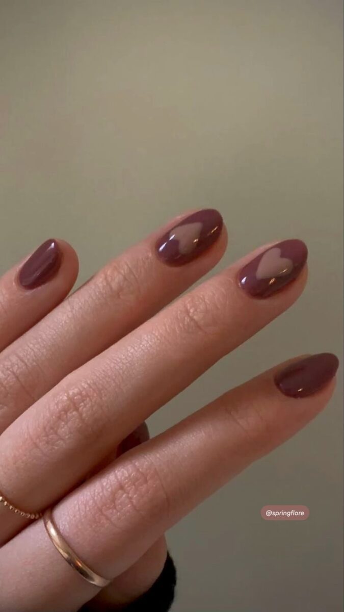 45+ Gorgeous Brown Nails That Are Perfect For Cold Weather