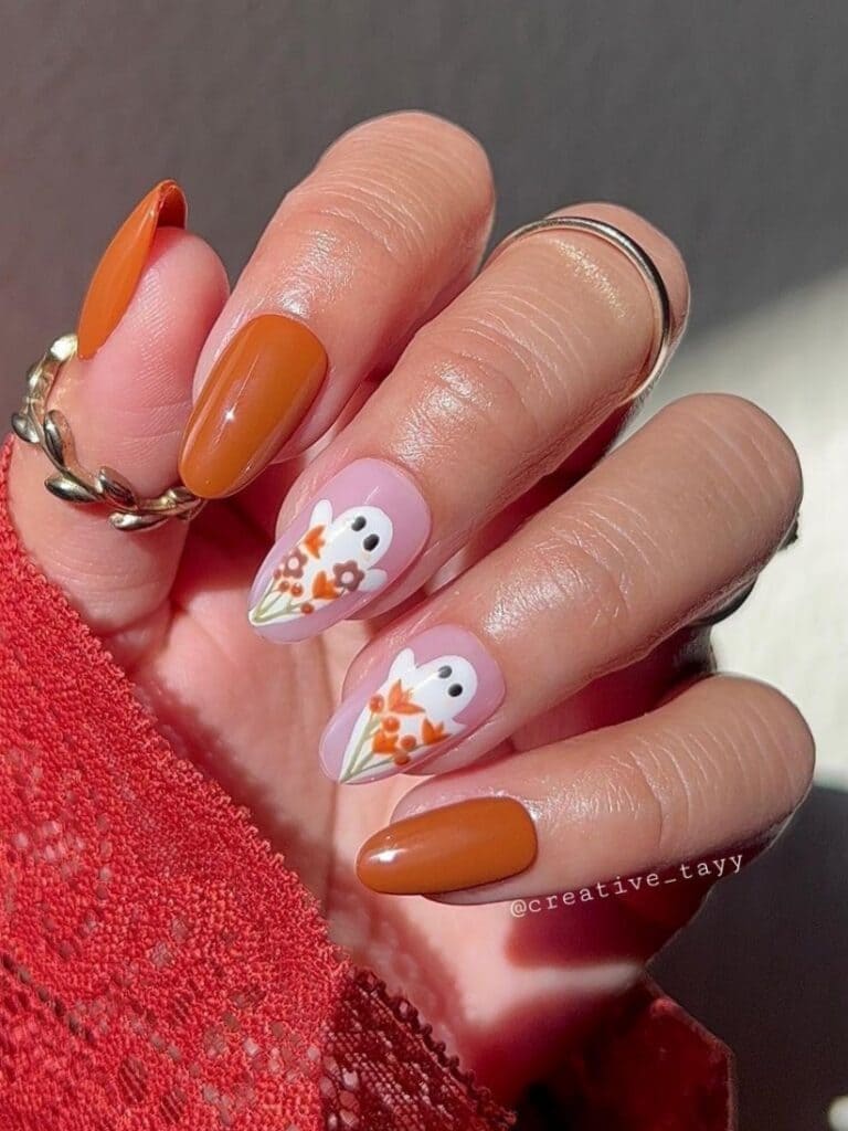 The best Halloween ghost nails designs to do