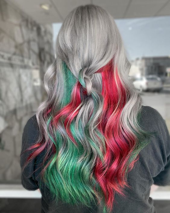 The Top Trendy Christmas Hair Colors To Try In 2021
