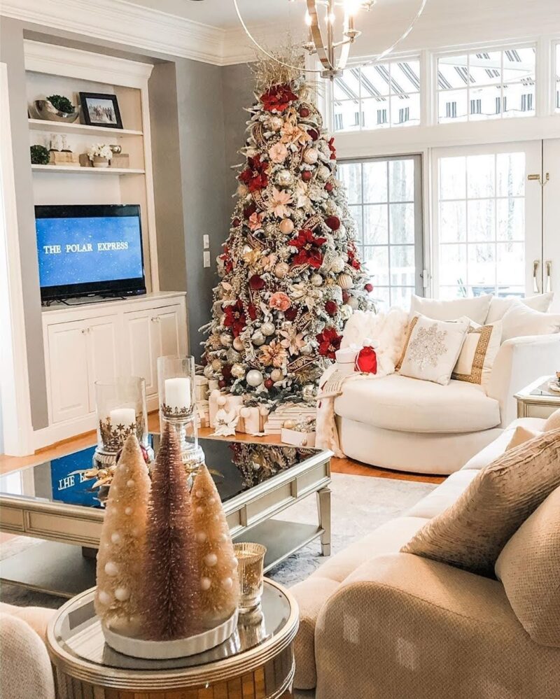 The best Christmas living room deoc ideas and Christmas living room deocrations for this year