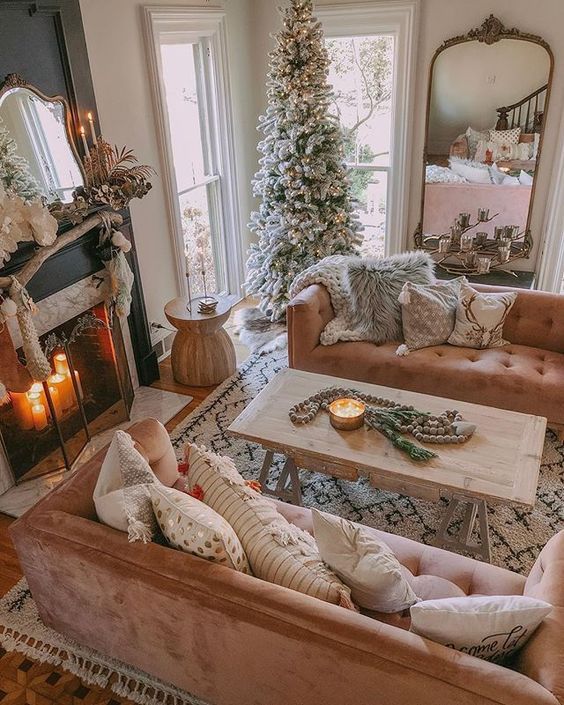 The best Christmas living room deoc ideas and Christmas living room deocrations for this year