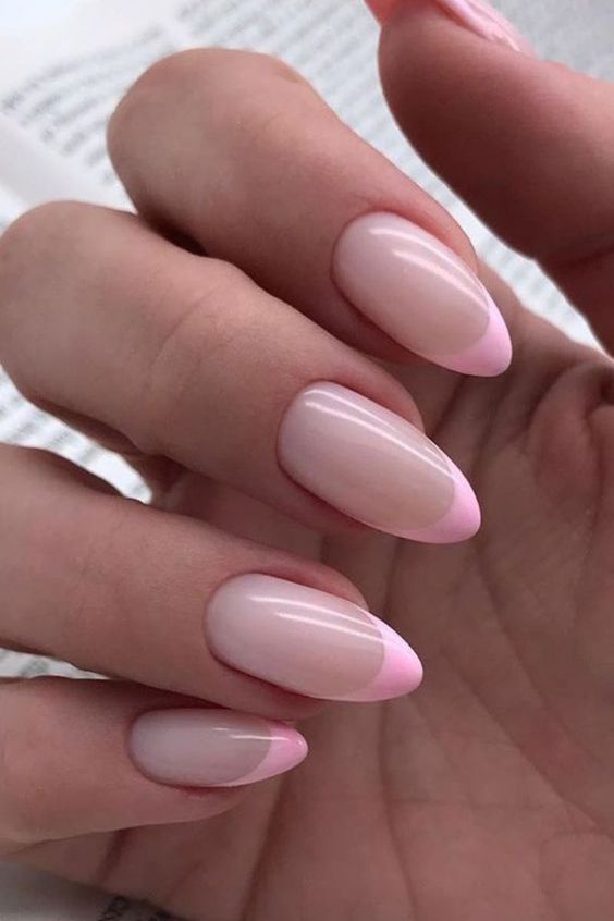 40 French Pink Tip Nails To Try For Your Next Manicure