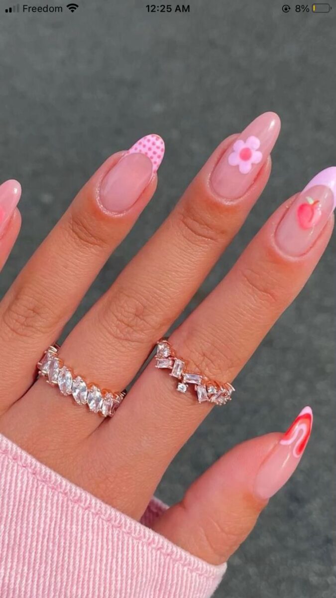 40 French Pink Tip Nails To Try For Your Next Manicure 8941