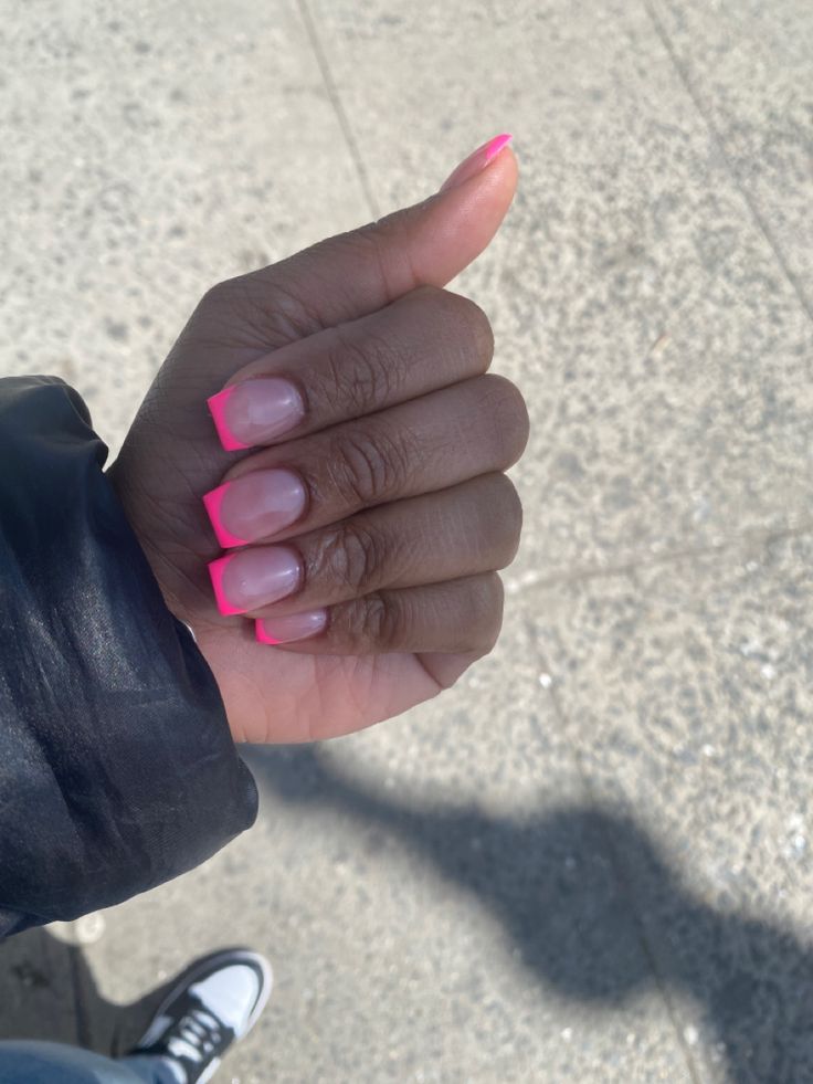 40 French Pink Tip Nails To Try For Your Next Manicure