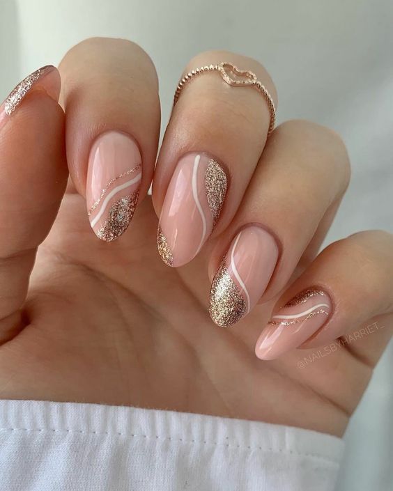 50+ Rose Nails Design Ideas That You Should Try Right Now - 2000 Daily