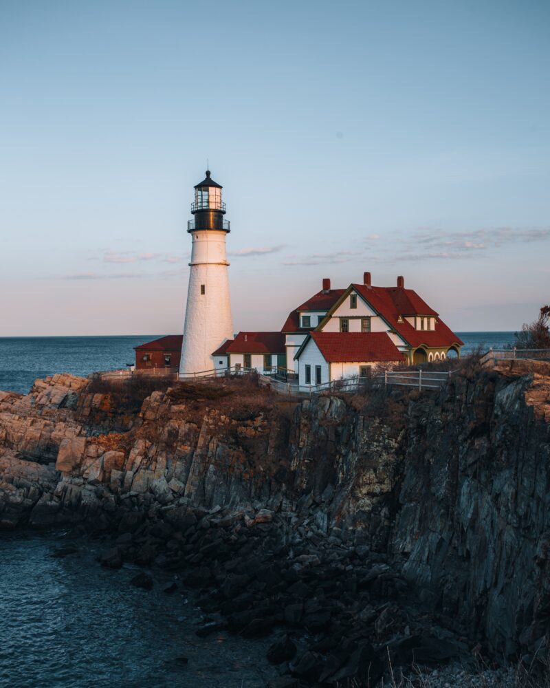 best lighthouses in maine