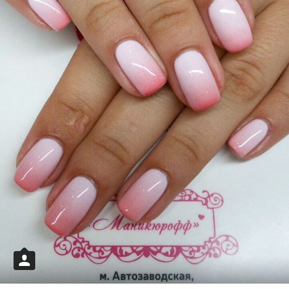 35+ Stunning Pink Ombre Nails To Try