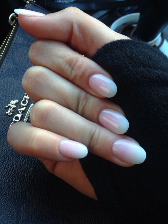 Pink ombre nails including white and pink ombre nails, pink ombre acrylic nails, and pink ombre nail designs