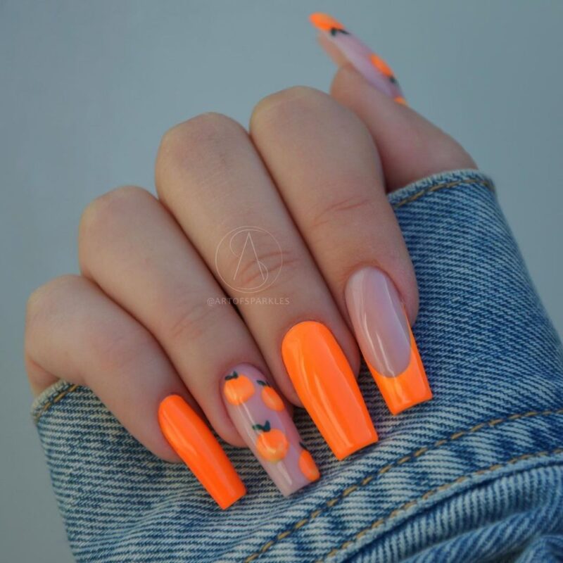 The best bright nails, bright nail ideas, bright nail colors, and bright nail designs for neon nails