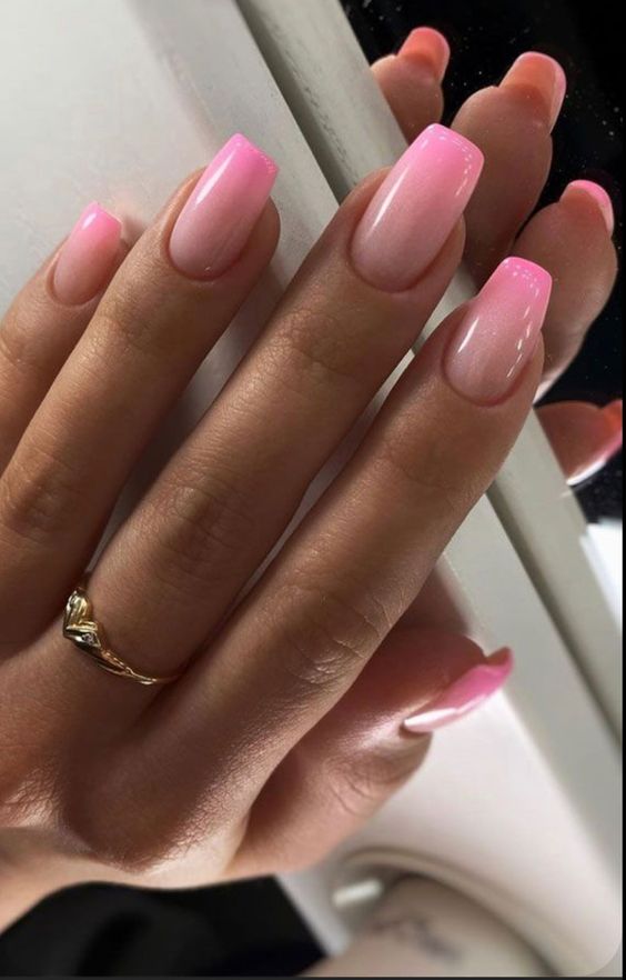 35 Stunning Pink Ombre Nails To Try