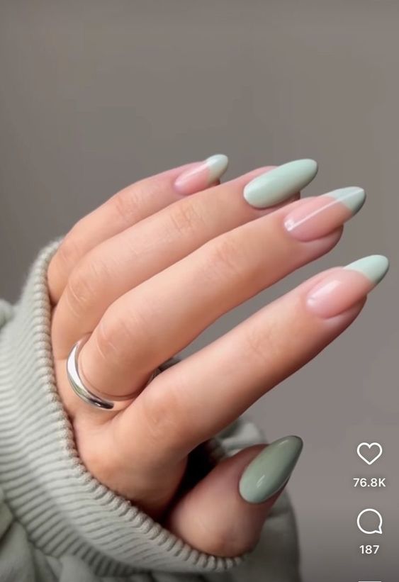 55+ Oval Nails That Are Hot Right Now | Designs For Oval Nails