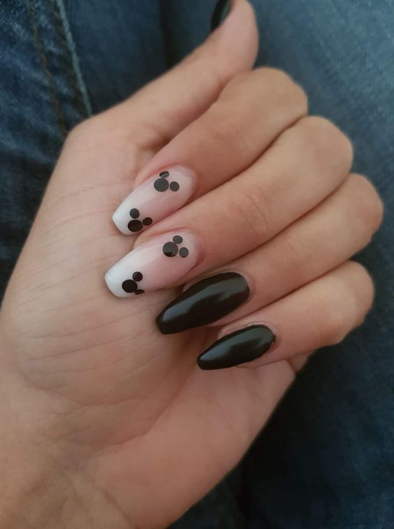 Disney nails and Disney nail designs including simple Disney nails