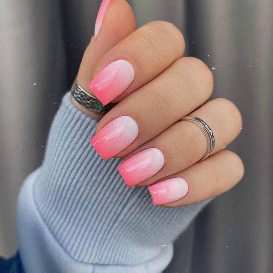 35+ Stunning Pink Ombre Nails To Try | Top Nail Ideas Right Now