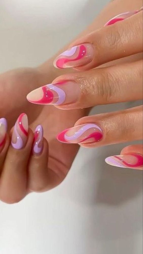 Tropical nails | Hawaiian nails and Hawaiian nail designs