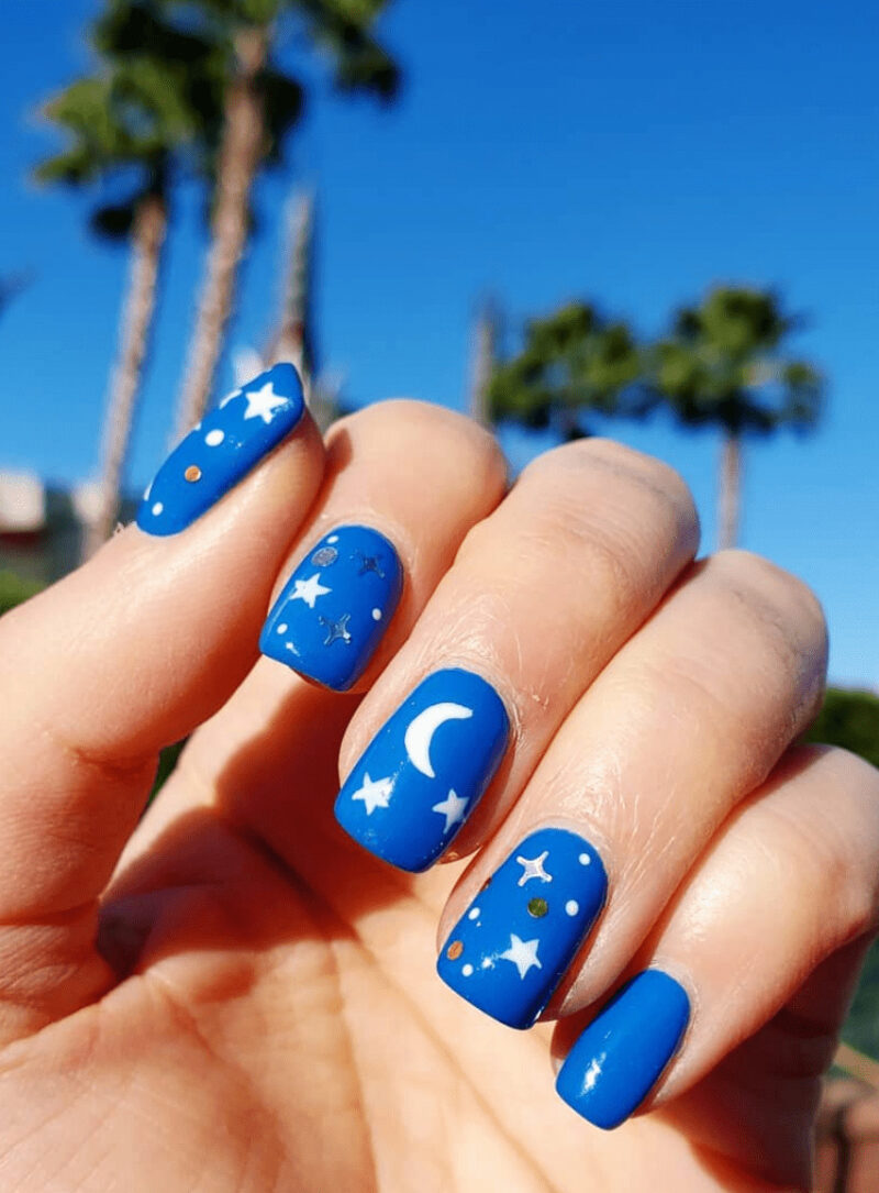 Disney nails and Disney nail designs including simple Disney nails