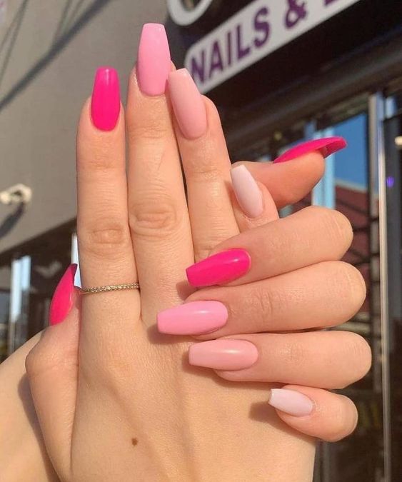 The best bright nails, bright nail ideas, bright nail colors, and bright nail designs for neon nails