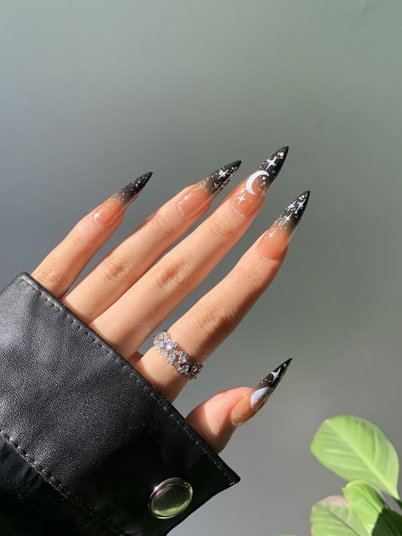 The top black and white nails, black and white nail designs, black and white nails acrylic, black and white nail art, and more black and white nail ideas