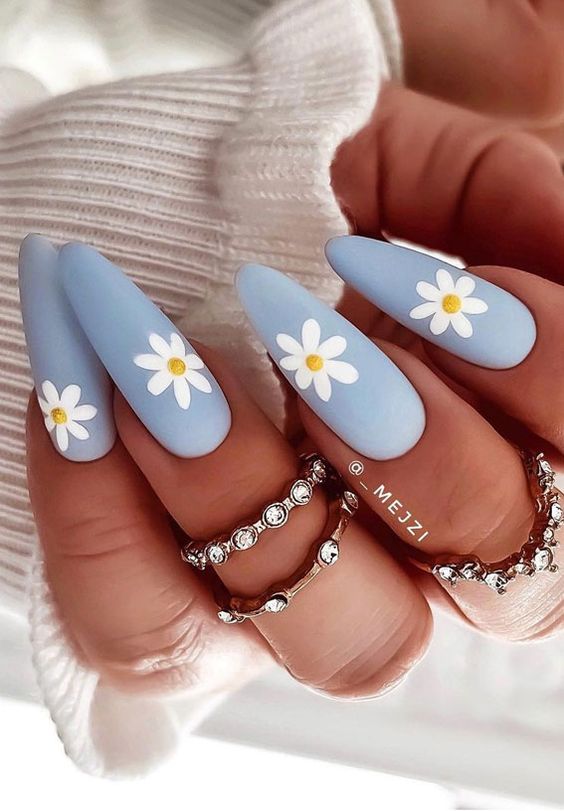 60 Gorgeous Blue Nails For A Refreshing Manicure