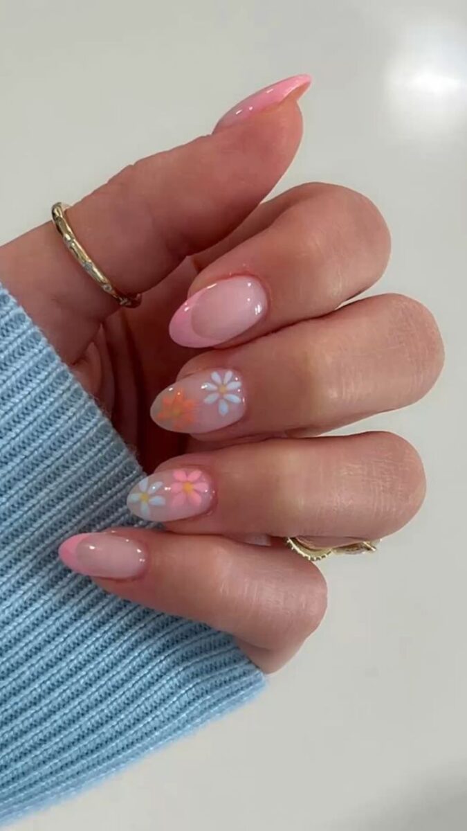 Tropical nails | Hawaiian nails and Hawaiian nail designs | 