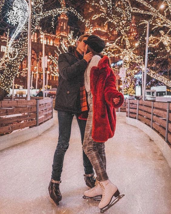 The top Christmas date ideas and Christmas dates for couples | Christmas couple aesthetic